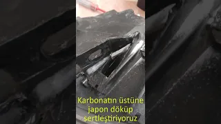 Karbonat ve Japon Yapıştırıcısı ile Far Ayağı Tamiri Citroen C4