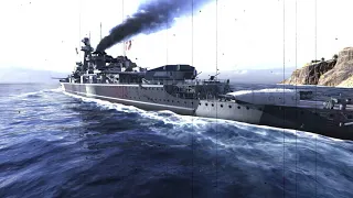 World of Warships. Крейсер Graf Spee. #Dasboot #wows