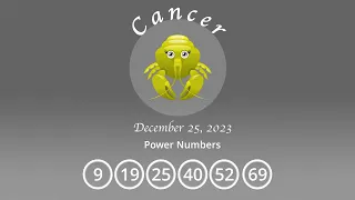 Cancer horoscope for December 25, 2023