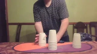 Cup Stacking: First Five with I-Scream Cups!