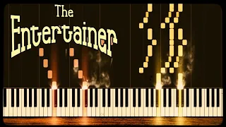 The Entertainer - Scott Joplin [Piano Tutorial] (Synthesia)