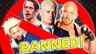 ⛔ 15 Wrestlers BLACKLISTED From The WWE! 🚫 ft CM Punk, AEW Cody Rhodes, Ryback, Enzo Amore & More