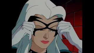 Black Cat and Spider Man Flirting and Kissing