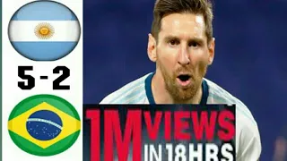 Argentina Vs Brazil 5-2 Extented Highlights & All Goal 2021 HD
