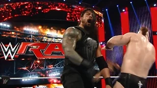 Roman Reigns vs Sheamus Match Raw December 14 2015