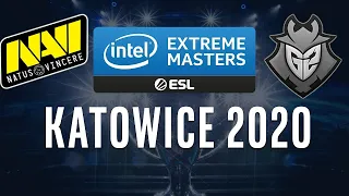 LIVE: G2 Esports vs. Natus Vincere - IEM Katowice 2020 - Grand Finals