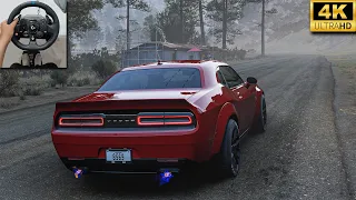 (1000HP) Dodge Challenger SRT Hellcat | Forza Horizon 5 | logitech g923 gameplay