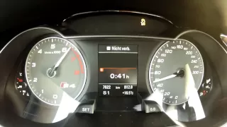2012 Audi S4 333 PS 0-100 km/h & 0-160 km/h Acceleration