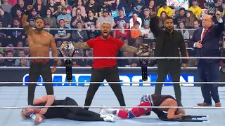 Today Smackdown highlights Bloodline - Solo Sikoa wants Undisputed WWE Championship