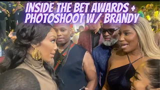 Inside The BET Awards & Celebrity Photoshoot with Brandy!