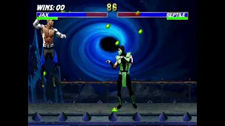 Ultimate Mortal Kombat 3 Plus Beta 2 - Blue Jax - Ultimate Difficult - No Continues