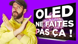 3 choses à ne surtout pas faire sur son TV OLED LG C1 !Préservez votre TV le plus longtemps possible