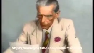 Quaid e Azam Muhammad Ali Jinnah Color Video Speech