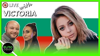 🇧🇬 LIVE Q&A WITH VICTORIA! (Bulgaria Eurovision 2020 - ‘Tears Getting Sober’) | EUROVOXX LIVE