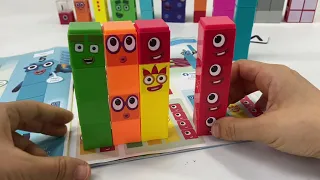Let's Build 1-10 in Numberblocks Official Magazine First Issue || Keith's Toy Box