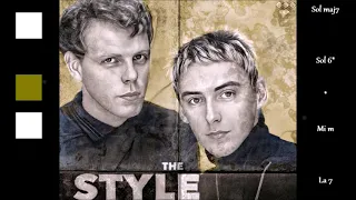 Style Council . The Paris Match (CHORDS easy) . Artexpreso 2023