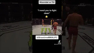 UFC fastest low blow / Ilegal shot by Masvidal