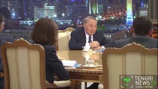 Назарбаев рассказал анекдот о переехавших в Астану чиновниках