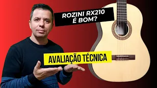 VIOLÃO ROZINI RX210 AT É BOM? REVIEW