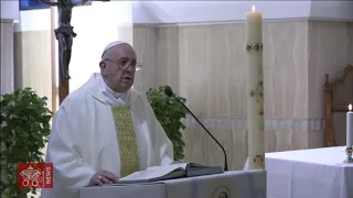 14. April 2020, Frühmesse in Santa Marta | Papst Franziskus