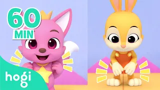 Head, Shoulders, Knees and Toes + More Nursery Rhymes & Kids Songs｜Songs for Kids｜Pinkfong & Hogi