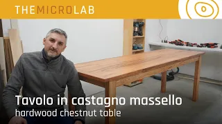 Come fare un tavolo in castagno massello