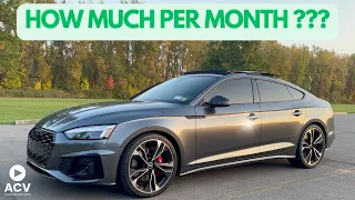 How Much Money Does My Audi S5 Cost Me Per Month?