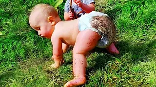 Funniest Baby outdoor moments