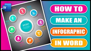 How to make an INFOGRAPHIC in word | EASY INFOGRAPHIC