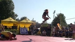 Slackline World Cup Qualification - Vroni vs. Roberto @ Freakwave Festival Bregenz