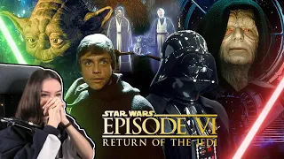 Star Wars Episode VI: Return of the Jedi REACTION First Time Watching