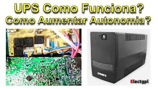 Como funciona un UPS y como aumentar autonomía?