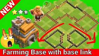 Best TH7 farming Base(with copy link) in 2022  ||TH7 Anti Dragon base||