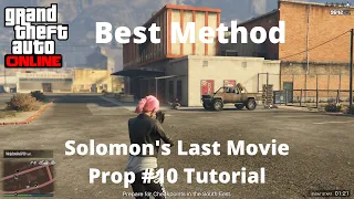 GTA Online Tutorial - Solomon's Last Movie Prop #10 Paleto Bay BEST METHOD - (No Commentary)