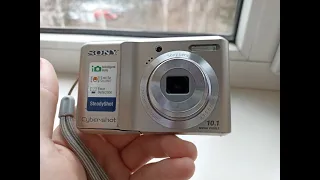 💥Camera Sony Cyber-SHOT Gold DSC-S2000 10.1MP digital vintage compact retro rare💥WORKing CHEAP💥