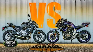 Kawasaki Z650 Vs Yamaha FZ-07 - Fighting Over Bikes!