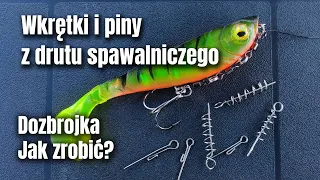 Wkrętki i piny z drutu spawalniczego | Dozbrojka na szczupaka | JAK ZROBIĆ?