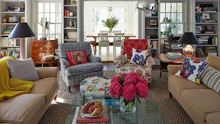 Inside An Eclectic Country House Harmoniously Transitions Between Its Diverse Elements