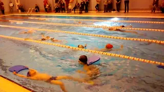 Открытая тренировка детей в бассейне ДВФУ