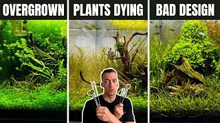 SAVING 3 NEGLECTED PLANTED TANKS - BIG MAINTENANCE SESSION!