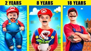 Super Mario Bros. hat den Körper mit einer Prinzessin getauscht! Wie man zu Super Mario wird!