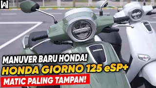 NGERIII...ALL NEW HONDA GIORNO 125 ESP+ COY‼️ BAKAL JADI MOTOR MATIC RETRO IDAMAN DI INDONESIA