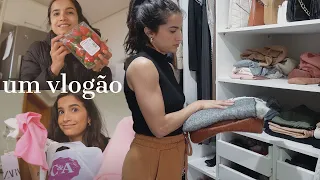 Mercado da semana, compras mãe e filha & organização + limpa no closet ✨