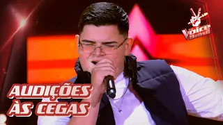 Guga Salles canta "Por Um Minuto" nas Audições às Cegas! | The Voice Brasil | 12ª Temporada