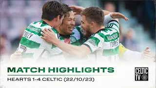 Match Highlights | Hearts 1-4 Celtic | O’Riley stunner breaks Hearts!