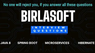 Real BIRLASOFT interview questions| Interview Experience