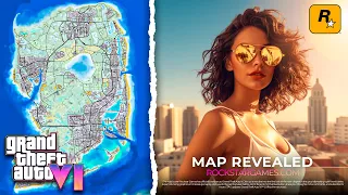 GTA 6 Map REVEALED! It's GIGANTIC! (Locations, Structures AND More!)