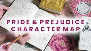 Pride & Prejudice CHARACTER MAP + Synopsis | JANE AUSTEN Explained