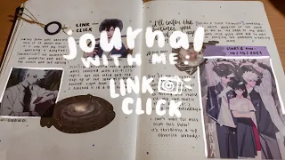 journal with me: all about link click 📸
