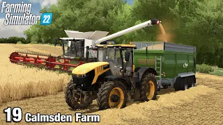 SUMMER IS HERE, FIRST CROP OFF F23  - Farming Simulator 22 FS22 Calmsden Farm Ep 19